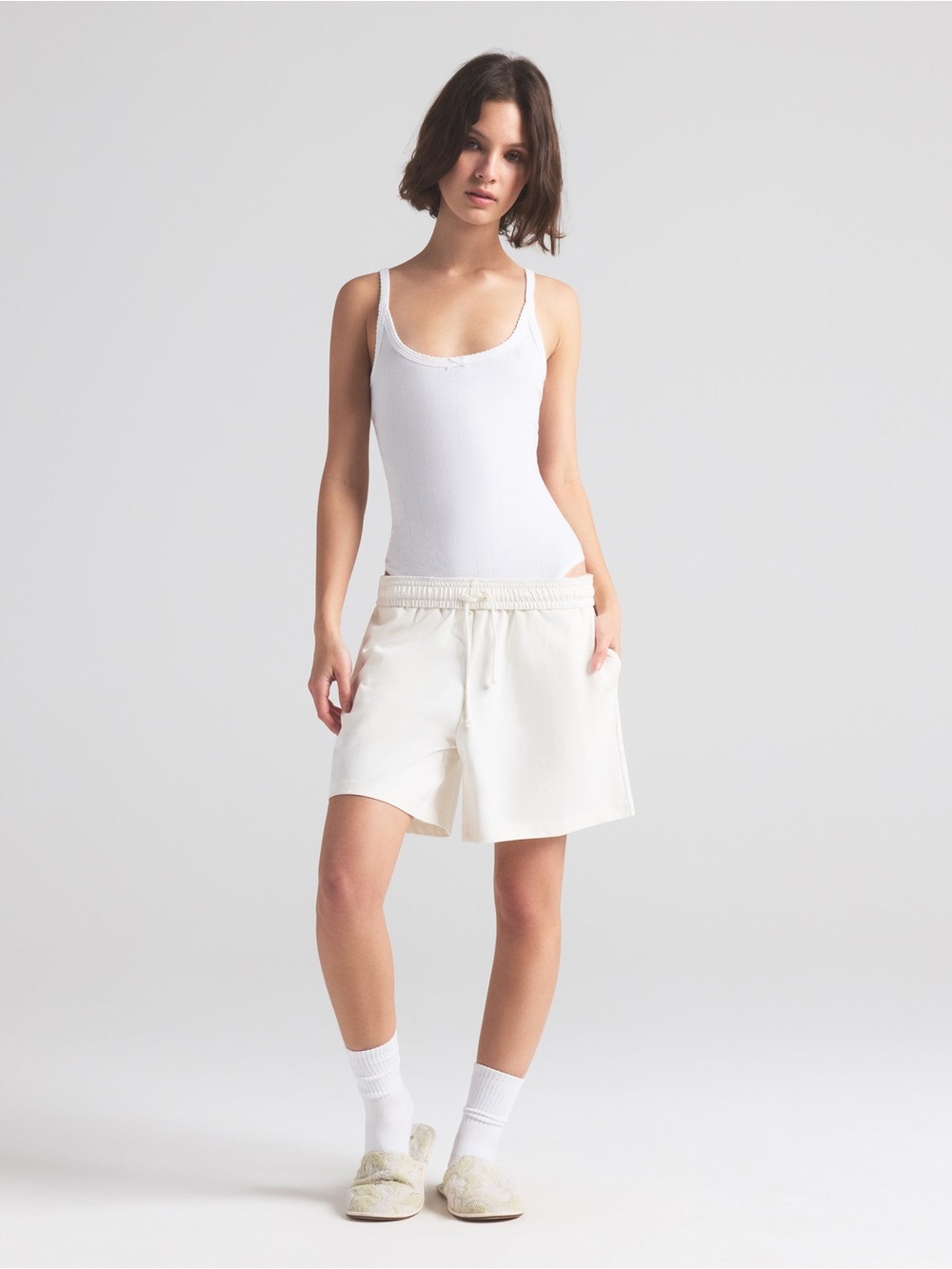 Skims OUTDOOR HEAVY JERSEY LONG SHORT